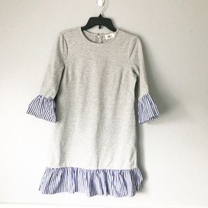 Eliza J Dresses - Eliza J Flounce Hem Sweatshirt Dress SZ 8P Eliza J Dresses - Eliza J Flounce Hem Sweatshirt Dress SZ 8P